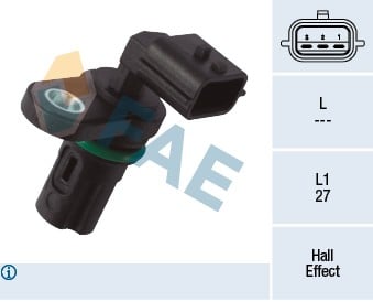EKSANTRİK MİLİ SENSÖRÜ RENAULT CLIO III 06>14 LAGUNA III 07>15 MEGANE III 09>15 NISSAN X-TRAIL II T31 08>13 QASHQAI I 07>13 2.0