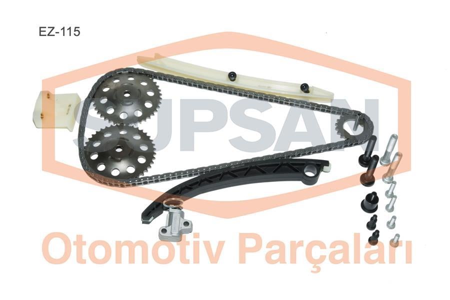 EKSANTRİK ZİNCİR KİTİ SETİ ASTRA G-H 1.2-1.4-CORSA C-D 1.0-1.2-1.4 Z12XEP-Z14XEP-X12XE-Z12XE 10 PARÇA