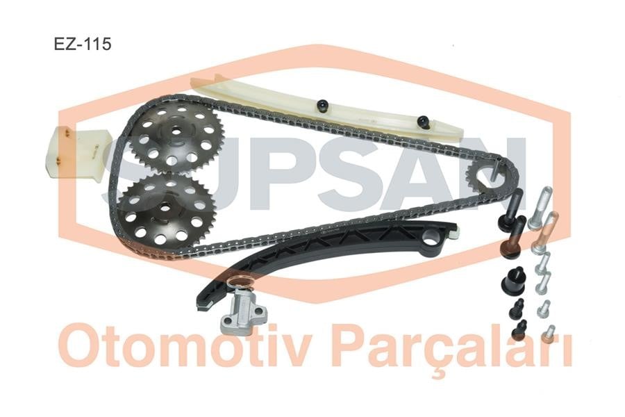 EKSANTRİK ZİNCİR KİTİ SETİ ASTRA G-H 1.2-1.4-CORSA C-D 1.0-1.2-1.4 Z12XEP-Z14XEP-X12XE-Z12XE 10 PARÇA