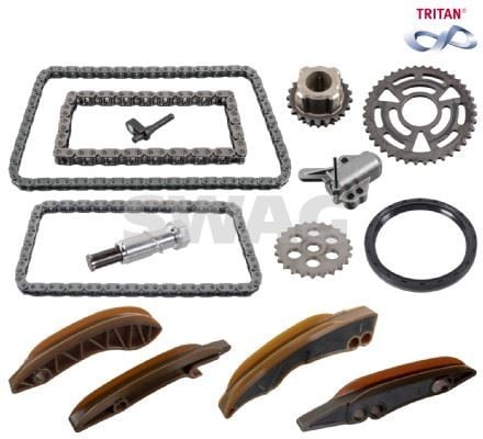 EKSANTRIK ZINCIR SETI BMW B37 N47 E87 E90 F10 F20 F30 F32 F33 F34 F36 F22 E92 E93 E83 E84 F25 F15