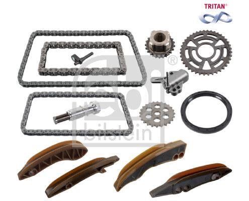 EKSANTRİK ZİNCİR SETİ EKSANTRİK MİLİ-YAĞ POMPASI VE DENGE MİLİ İÇİN-TRITAN KAPLAMALI MİNİ BMW