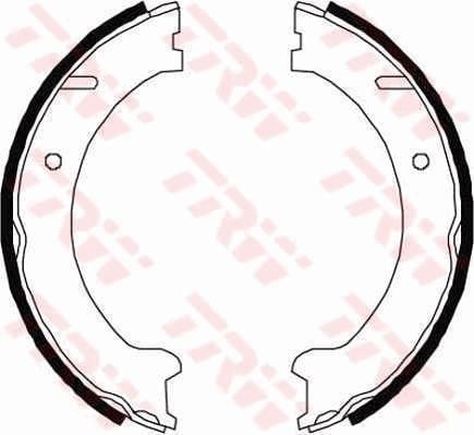 EL FREN BALATA SETİ ARKA AKS VOLVO 850 ESTATE 855 -S70 874 -V70 I 875-876 -XC70 I CROSS COUNTRY 295 -