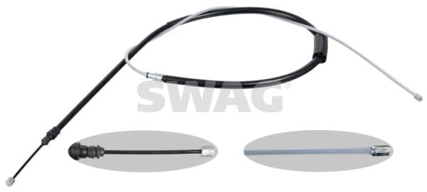 EL FREN TELİ ARKA SAĞ-SOL RENAULT MEGANE II 02> SCENIC II 02> UZUNLUK : 2.080 mm