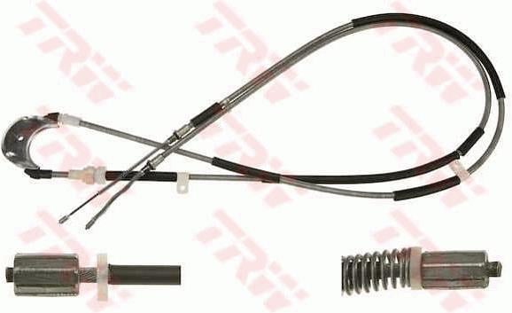 EL FRENİ KABLOSU 0 FORD COURIER BOX BODY/MPV F3L-F5L -FIESTA HATCHBACK VAN FVD -FIESTA III GFJ -