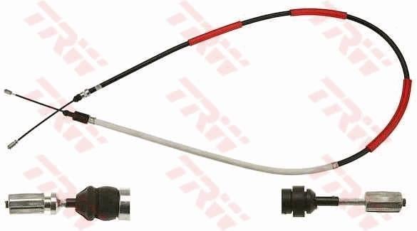 EL FRENİ KABLOSU 0 PEUGEOT 306 7B-N3-N5 -306 BREAK 7E-N3-N5 -306 CONVERTİBLE 7D-N3-N5 -306 ESTATE VAN N- 7 -306 HATCHBACK 7A-7C-N3-N5 -