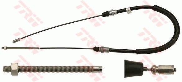 EL FRENİ KABLOSU 0 PEUGEOT 405 I 15B -405 I BREAK 15E -405 II 4B -405 II BREAK 4E -