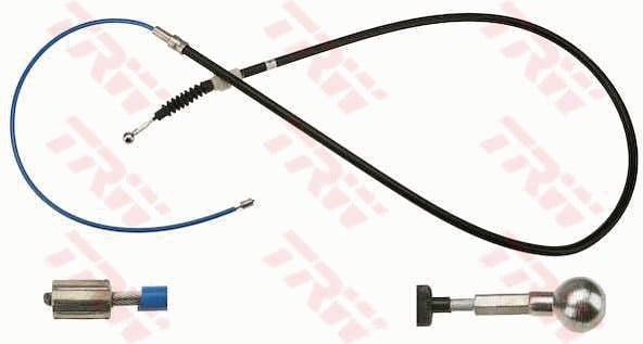 EL FRENİ KABLOSU ARKA AKS SEAT CORDOBA 6L2 -IBIZA III 6L1 SKODA FABIA I 6Y2 -FABIA I COMBİ 6Y5 -FABIA I SALOON 6Y3 -FABIA II 542 -FABIA II COMBİ 545 VW POLO III CLASSIC 6V2 -POLO IV 9N- 9A