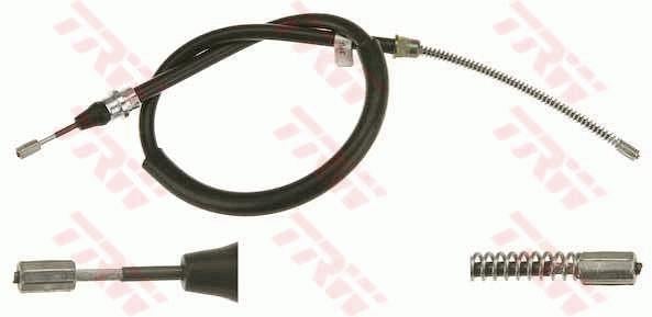 EL FRENİ KABLOSU ARKA PEUGEOT 406 8B -406 BREAK 8E/F -406 COUPE 8C -