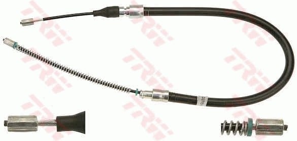 EL FRENİ KABLOSU ARKA VW DERBY 86C-80 -POLO CLASSIC 86C-80 -POLO COUPE 86C-80 -POLO HATCHBACK VAN 86CF -POLO II 86C-80 -