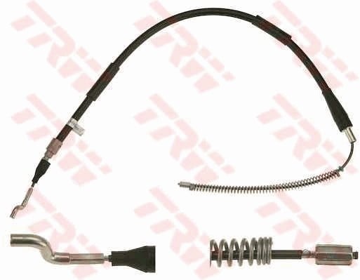 EL FRENİ KABLOSU ARKA VW TRANSPORTER T4 BUS 70B-70C-7DB-7DK-70J-70K-7DC-7DJ -TRANSPORTER T4 PLATFOR M/CHASSİS 70E-70L-70M-7DE-7DL-7D-TRANSPORTER T4 VAN 70A-70H-7DA-7DH -