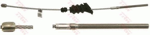 EL FRENİ KABLOSU ÖN OPEL CORSA C CC X01 -CORSA C HATCHBACK VAN X01 VAUXHALL CORSA MK II C X01 -CORSAVAN MK II C HATCHBACK VAN X01 -