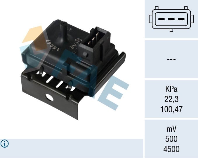 EMME MANİFOLD BASINÇ MAP SENSÖRÜ PEUGEOT P106-P306-P405-P406-P806-CITROEN XANTİA-ZX 1.6-1.8