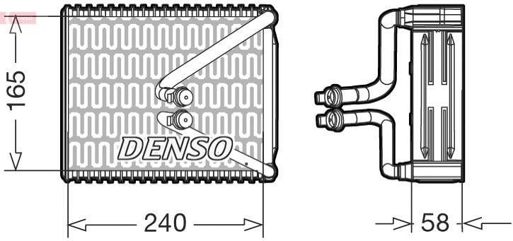 EVAPORATOR. AİR CONDİTİONİNG FIAT IDEA 03-