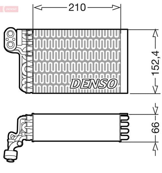 EVAPORATOR. AİR CONDİTİONİNG FIAT SEICENTO 98-10