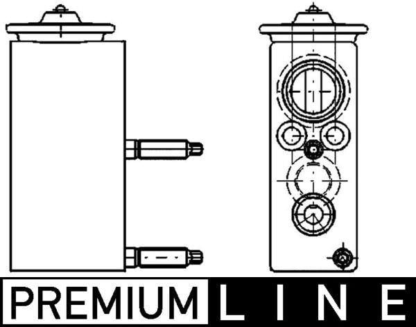 Expansionsventil und Orifice Tube CIT C4/PEU 307 REST./3008
