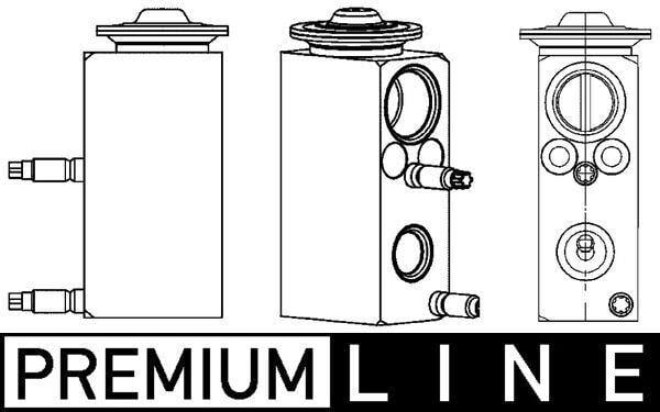 Expansionsventil und Orifice Tube FORD MONDEO IV/GALAXY