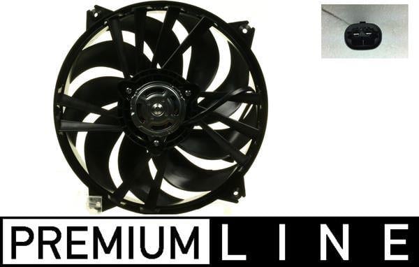 FAN MOTORU PERVANE CITROEN C4 I-II-DS4 PEUGEOT P307-P307 CC-P307 SW 200W-385mm