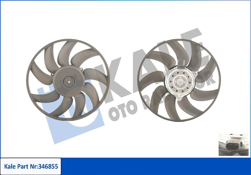 FAN MOTORU SAĞ A4 08>A5 08>A6 11>Q5 09>EXEO 10> 2.0TDI-3.0TDI
