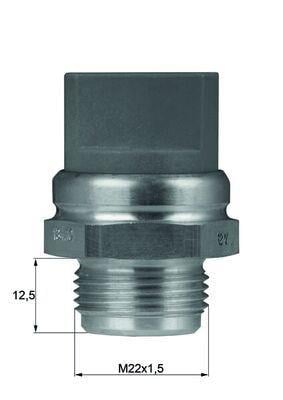 FAN MÜŞÜRÜ BORA 1.9TDI-CADDY II 1.9TDI-PASSAT 1.6-1.8-2.3-2.8V6-1.9TDI 95C/90C