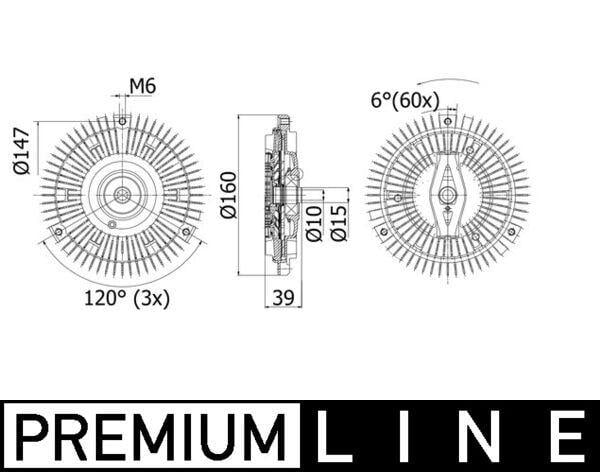 FAN TERMIGI MERCEDES E-CLASS OM613 S210