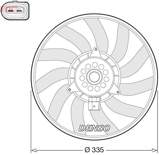FAN. RADİATOR AUDI A6 4G. C7 10-18