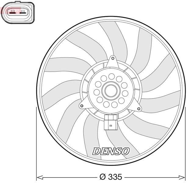 FAN. RADİATOR AUDI A6 4G. C7 10-18