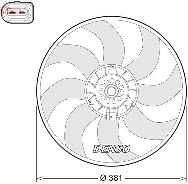 FAN. RADİATOR AUDI A6 4G. C7 10-18