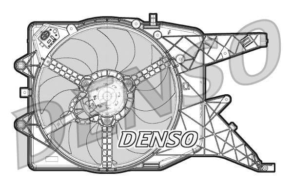 FAN. RADİATOR OPEL CORSA D 06-14