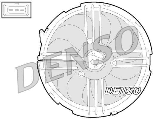 FAN. RADİATOR SEAT AROSA 6H 97-04