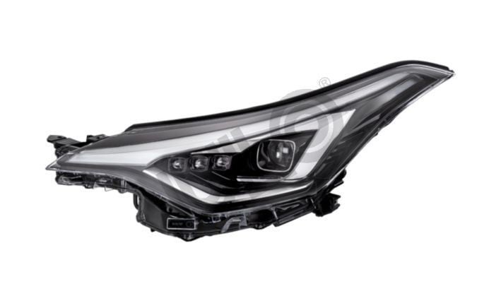 FAR SOL - LEDLİ TOYOTA C-HR 1.2L 8NRFTS NGX10 20->. 1.8L 2ZRFXE ZYX10 ZYX11 20-> MAKYAJLI KASA