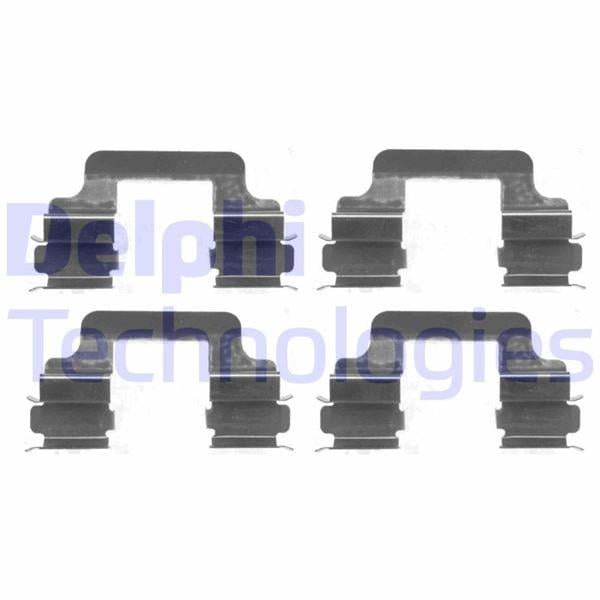 FREN BALATA MONTAJ TAKIMI ARKA AUDI S6. S8 / VW CARAVELLE. MULTİVAN. PHAETON. TRANSPORTER 03/03>