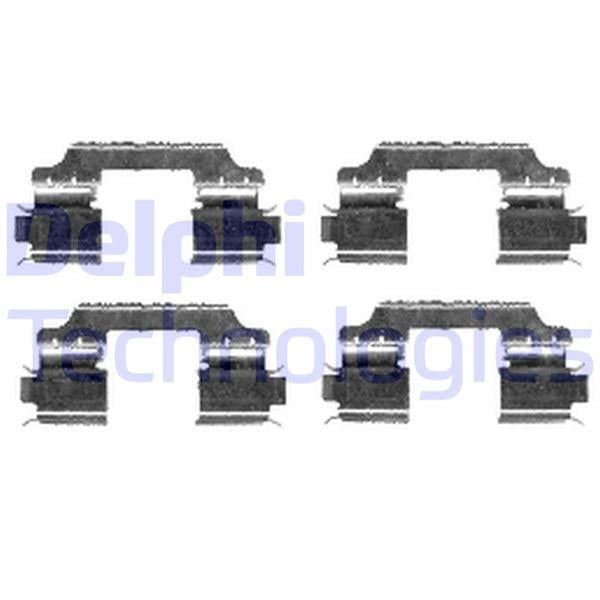 FREN BALATA MONTAJ TAKIMI ÖN MERCEDES A170. A180. A200. B150. B160. B170. B180 09/04>