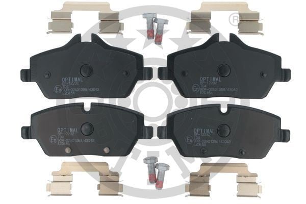 FREN BALATA SETİ DİSKLİ FREN 1E81 -1E87 -1 CabrioletE88 -1 CoupeE82 MINIR50-R53 -MINIR56 -MINI Cabr