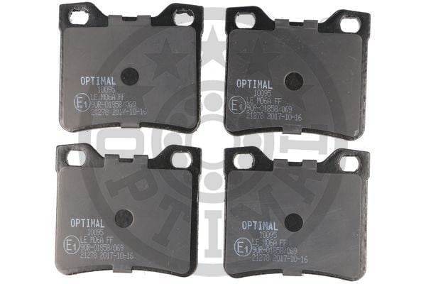 FREN BALATA SETİ DİSKLİ FREN 4068B -406 Break8E/F -406 Coupe8C -6079D-9U