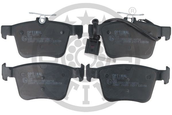 FREN BALATA SETİ DİSKLİ FREN A3 Sportback8VA-8VF