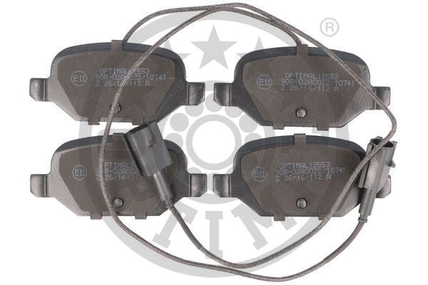 FREN BALATA SETİ DİSKLİ FREN ABARTH: 500 / 595312 -500C / 595C312