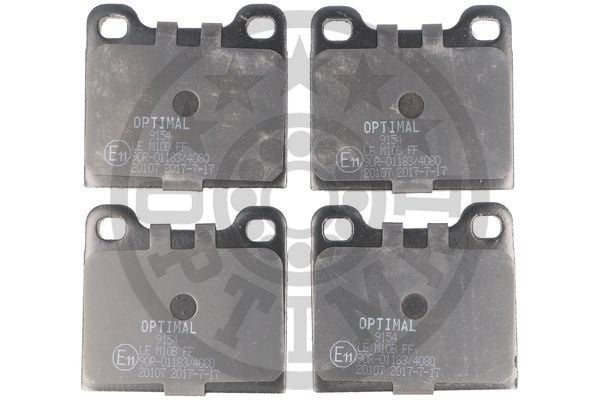 FREN BALATA SETİ DİSKLİ FREN ALFASUD Sprint902 -ALFETTA116 -ALFETTA GT116 -GIULIA105 -GIULIA GT-