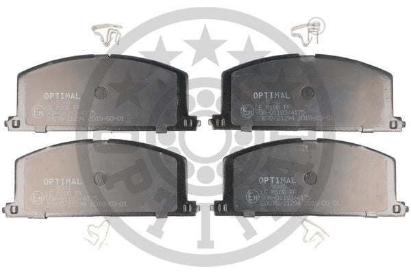FREN BALATA SETİ DİSKLİ FREN CAMRY Liftback V1 -CAMRY Stufenheck V1 -CARINA II T15 -CARINA II T17