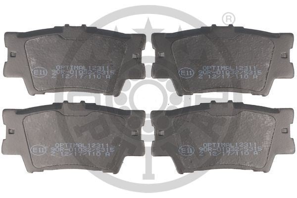 FREN BALATA SETİ DİSKLİ FREN CAMRY Stufenheck V3 -CAMRY Stufenheck V4 -RAV 4 III A3