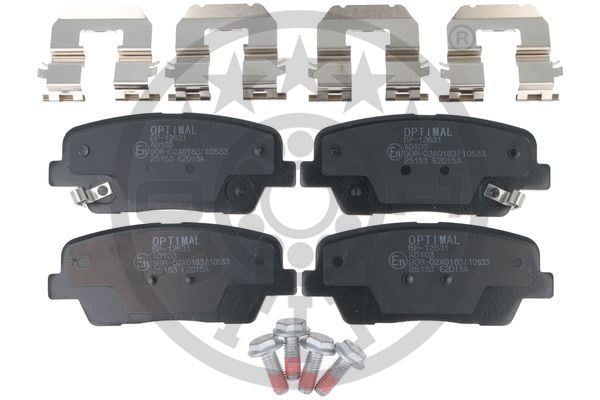 FREN BALATA SETİ DİSKLİ FREN EQUUS / CENTENNIAL-GENESISDH -GENESIS Coupe-GRAND SANTA F -SANTA F IIC