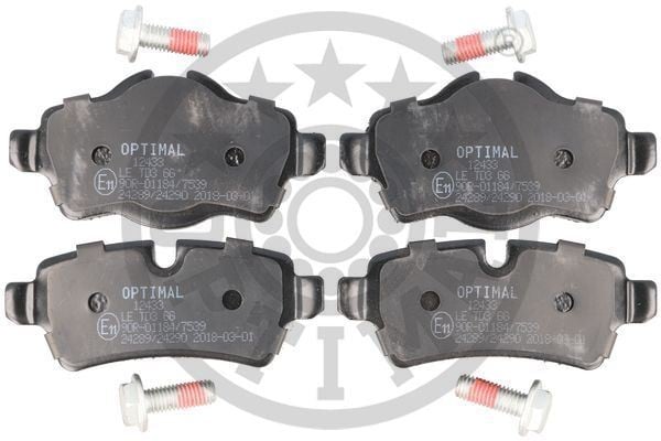 FREN BALATA SETİ DİSKLİ FREN MINIR50-R53 -MINIR56 -MINI CabrioletR57 -MINI CLUBMANR55 -MINI CoupeR58