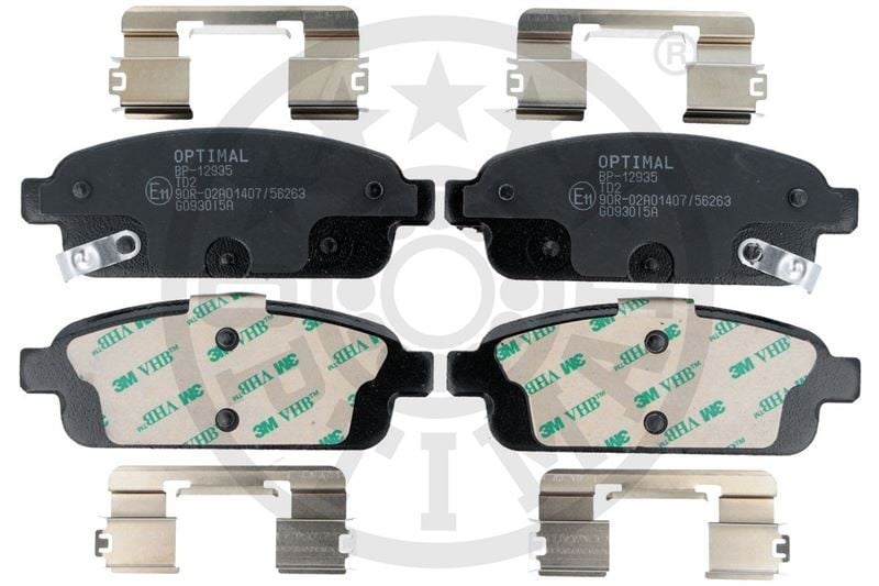 FREN BALATA SETİ DİSKLİ FREN OPEL ASTRA J ZAFIRA TOURER C P12 ZAFIRA TOURER C VAN P12 VAUXHALL AST RA MK VI J GTC P10 ZAFIRA MK III P12 2011/10 >