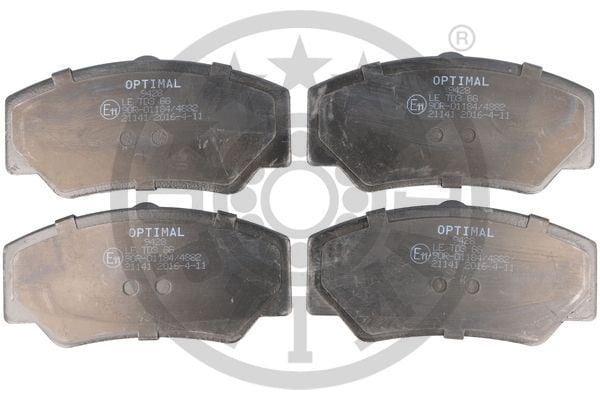 FREN BALATA SETİ DİSKLİ FREN P 100 II-TRANSIT BusT -TRANSIT KastenT -TRANSIT Pritsche/Fahrgest