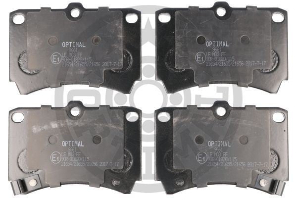 FREN BALATA SETİ DİSKLİ FREN RIO KombiDC -RIO StufenheckDC 121 IIDB -323 C IVBG -323 C VBA -323 F
