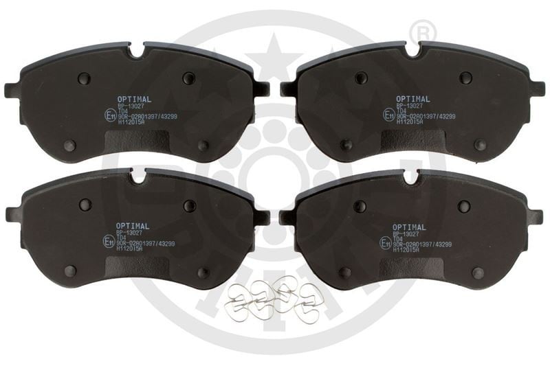 FREN BALATA SETİ DİSKLİ FREN VW AMAROK 2HA 2HB S1B S6B S7A S7B AMAROK PLATFORM/CHASSİS S1B S6B S7B 2010/09 >
