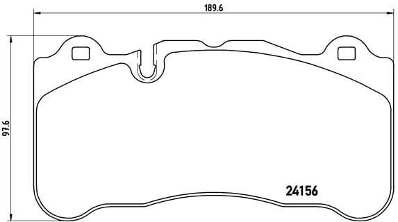 FREN BALATA TAKIMI HONDA NSX II Coupe NC 06-16->-MASERATI GRAN TURISMO I 09-07->-MERCEDES SLR R19 9 04-04->-MERCEDES SLR Roadster R199 10-06->