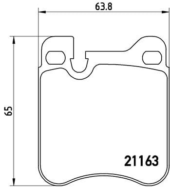 FREN BALATA TAKIMI PORSCHE 911 964 12-88-09-93-PORSCHE 911 Convertible 964 05-89-06-94
