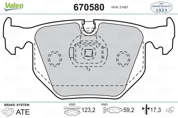 FREN BALATASI ARKA BMW E38 E46 E53 E83 Z4 M5 E39 RANGE ROVER 3 L322 02>12