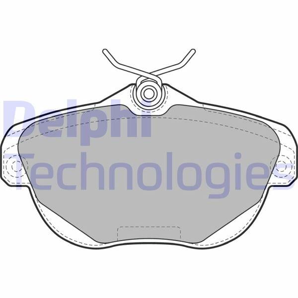 FREN BALATASI ARKA CITROEN C5. C6 09/05>