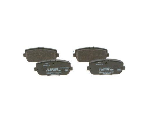 FREN BALATASI ARKA FIAT 124 SPİDER 16> MAZDA MX-5 III 05>14 MAZDA MX-5 IV 16>